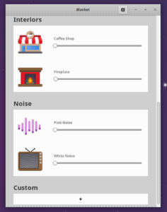 Blanket: incrementare la propria produttività grazie ai rumori ambientali