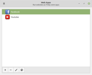 Linux Mint: WebApp Manager rende i siti applicazioni desktop