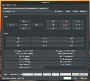 Gaming on Linux: AntiMicroX permette di configurare il Joystick/Gamepad