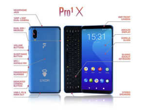 Fxtec Pro1 X nuovo Ubuntu Phone con tastiera fisica QWERTY
