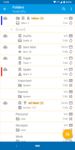 Android: client mail free e open source alternativi a Gmail