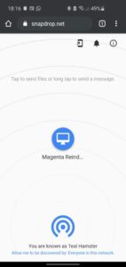 SnapDrop, alternativa ad AirDrop: condividete al volo i file tra i vostri device