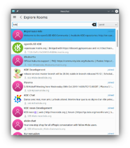 Ecco NeoChat 1.0: il team di KDE lancia il client per Matrix