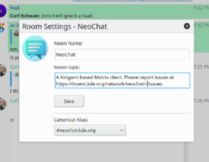 Ecco NeoChat 1.0: il team di KDE lancia il client per Matrix