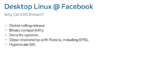 FOSDEM 2021: anche i dipendenti di Facebook usano distro GNU/Linux