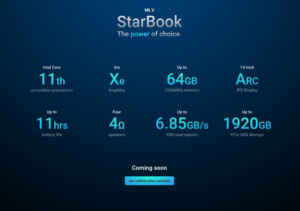 Star Labs, è in arrivo il nuovo laptop Linux StarBook Mk V