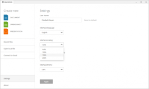 Rilasciato ONLYOFFICE Desktop Editors 6.3: Tema scuro, protezione dei file con password e scaling 150%