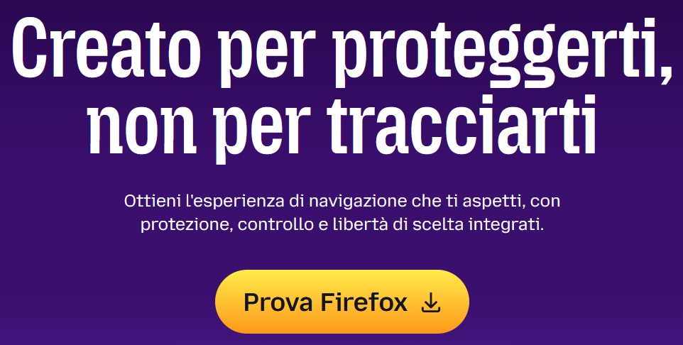 Promozionale firefox